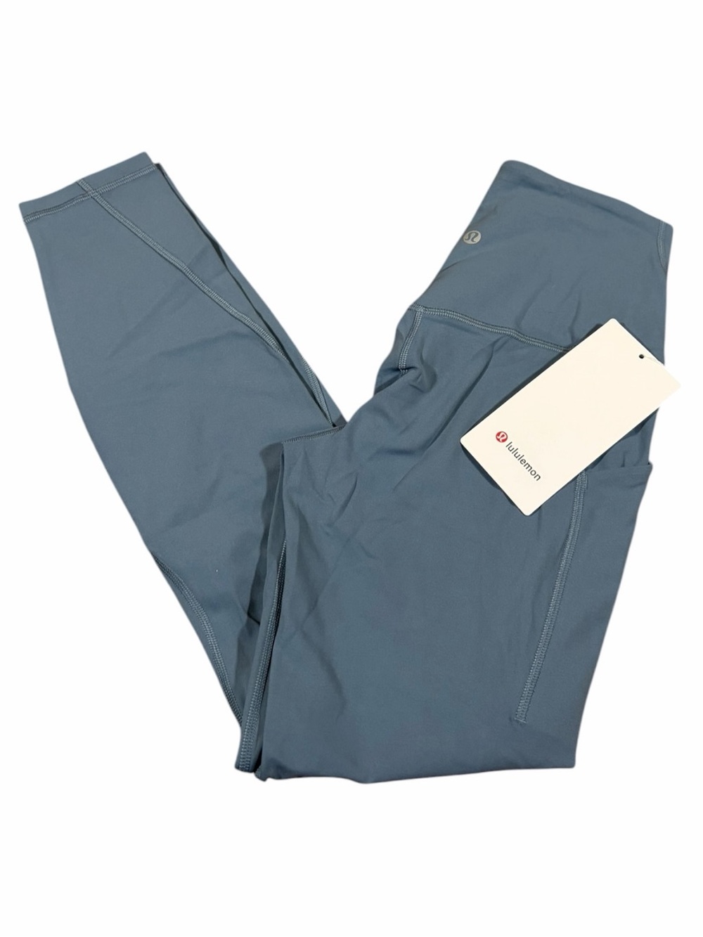 NWT Lululemon Align High-Rise Pant with Pockets 25” (Steel Blue) Size 4
